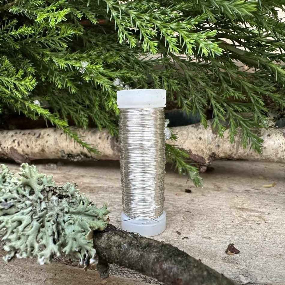 Myrtentråd, silver. 30 g