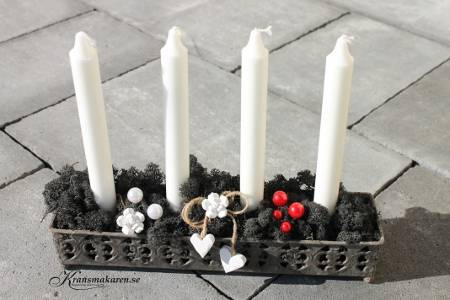 Pärlnålar, röda, 250 st