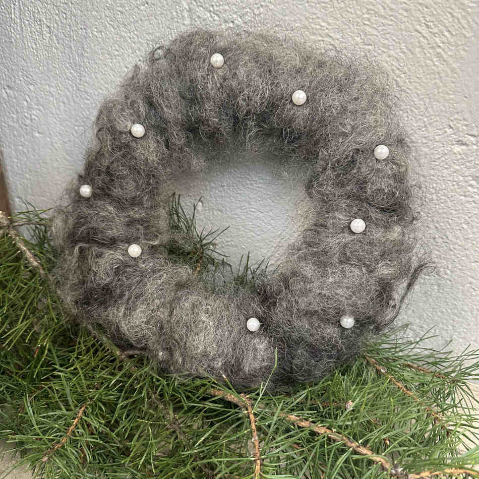 Pärlnålar, vita. 10 st