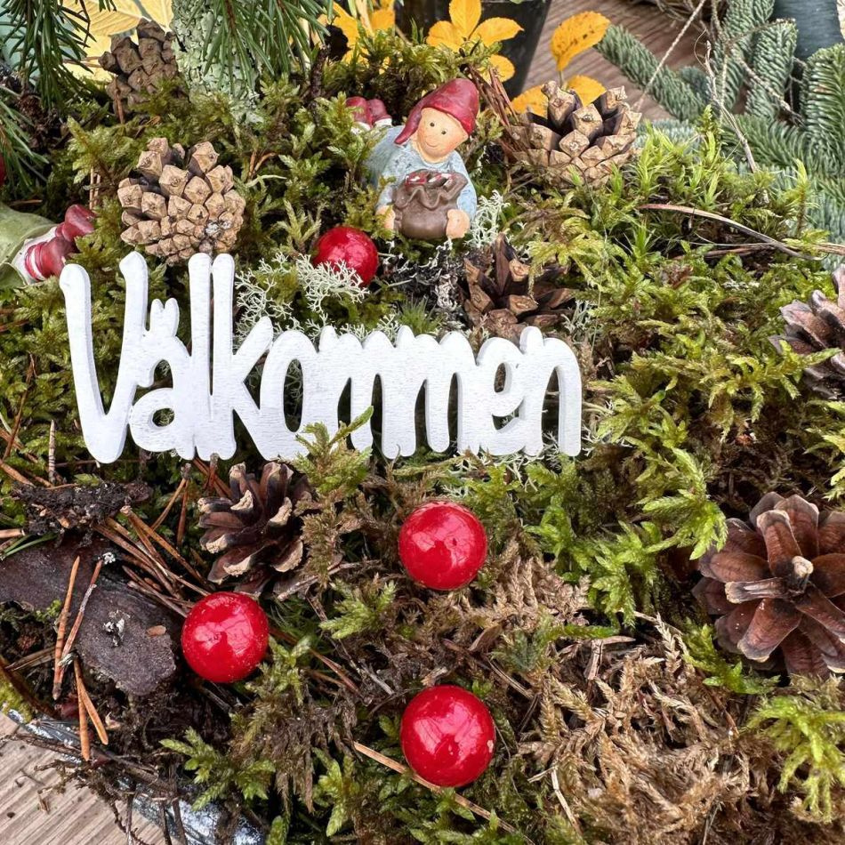 Pärlnålar, röda, 20 mm. 5 st.