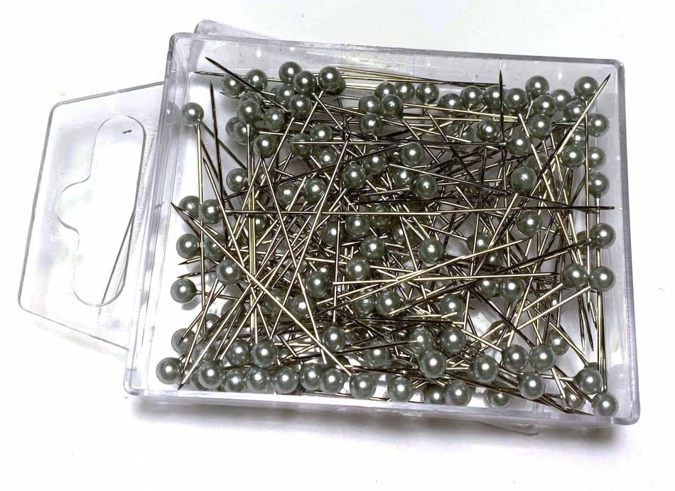 Pärlnålar 4mm, Silver 150 st