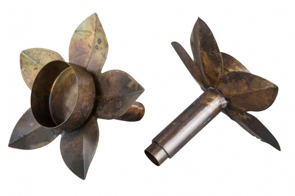 ljushållare till flaska