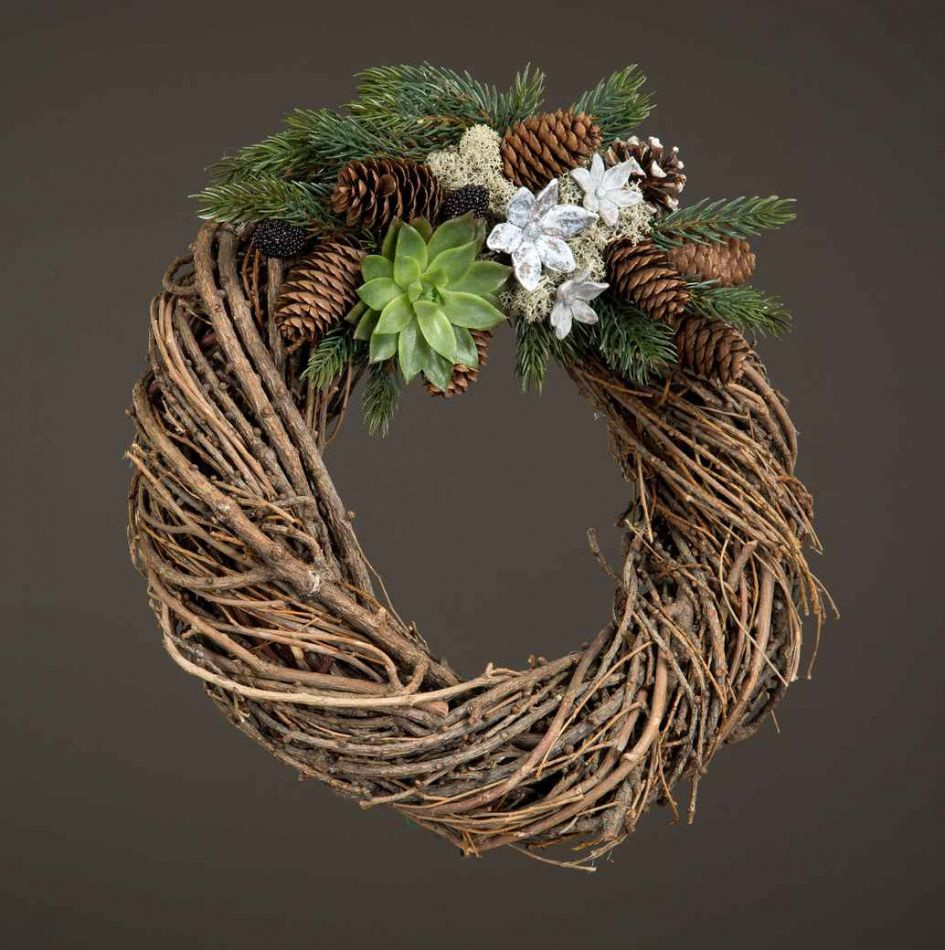 Krans av lärk, Natur. 30 cm