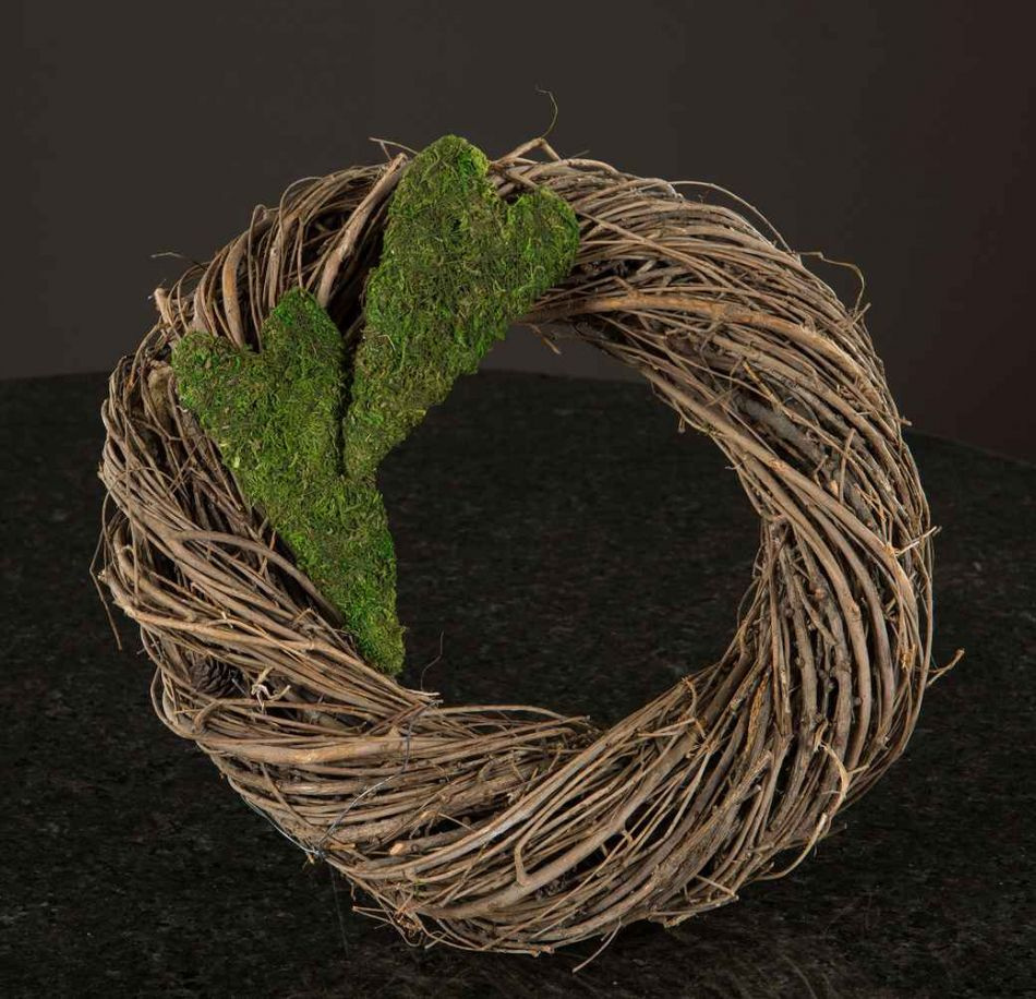 Krans av lärk, Natur. 30 cm