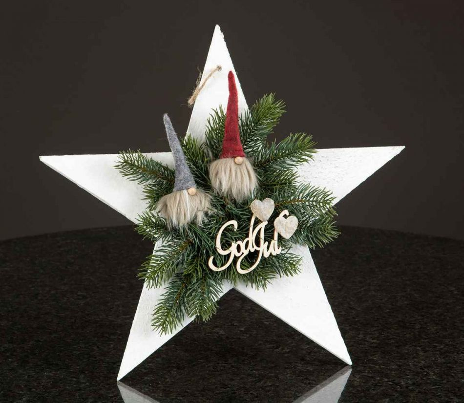 Näverhjärtan, runda, 10 st