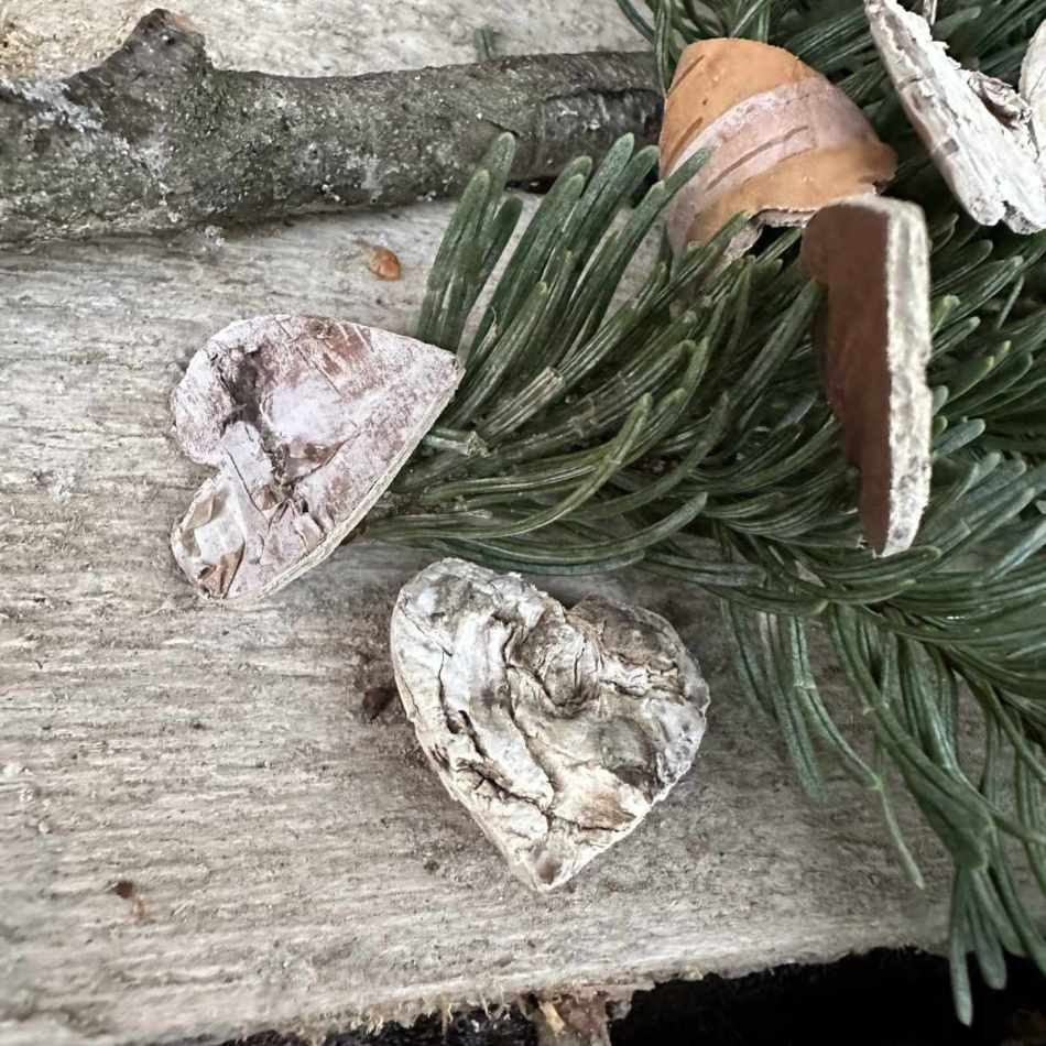 Näverhjärtan 20 st