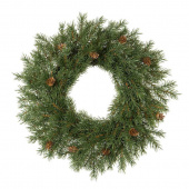 Granriskrans med kottar konstgjord ca 45 cm Granriskrans med kottar konstgjord ca 45 cm