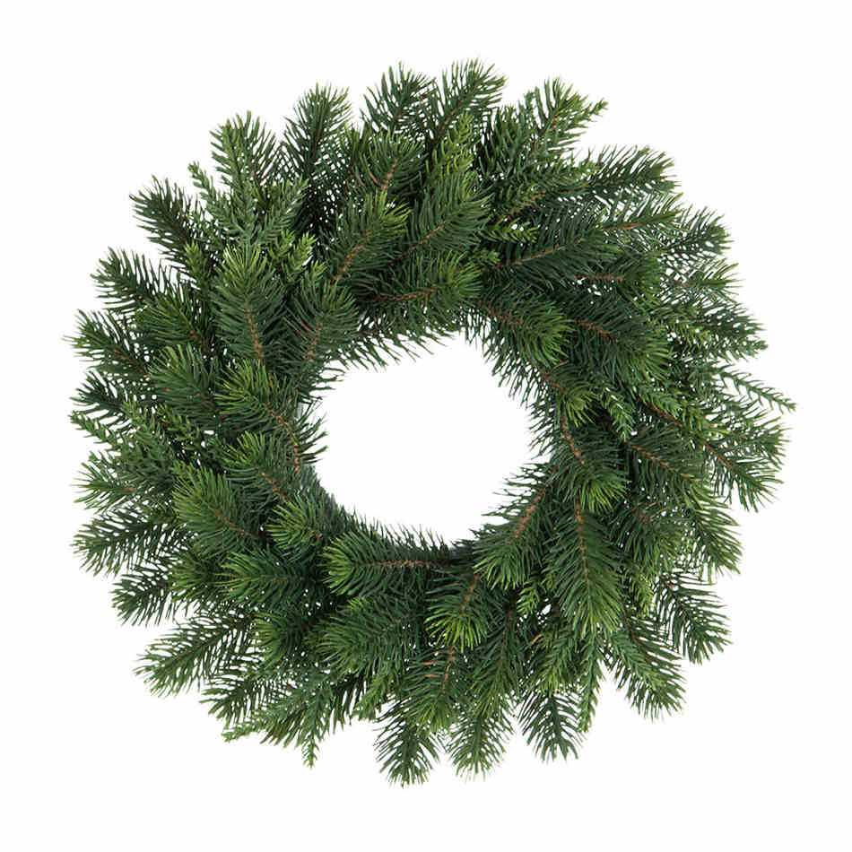 Granriskrans konstgjord ca 37 cm