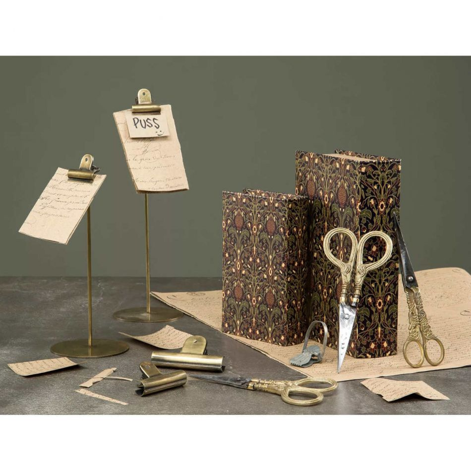 Saxar i Antikmässing (2st olika)