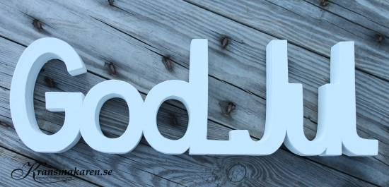 God Jul, stående. ca 25 cm