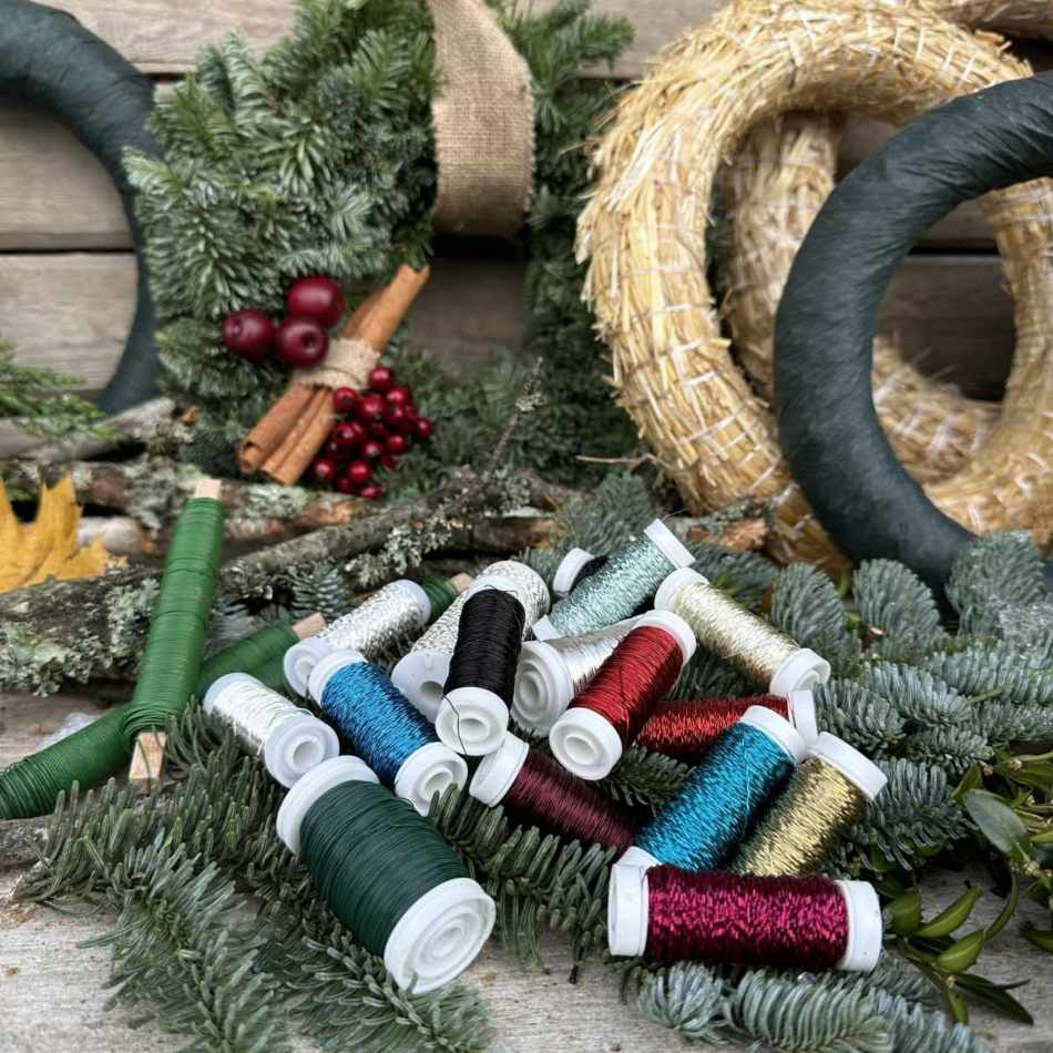 Myrtentråd, grön. 100g