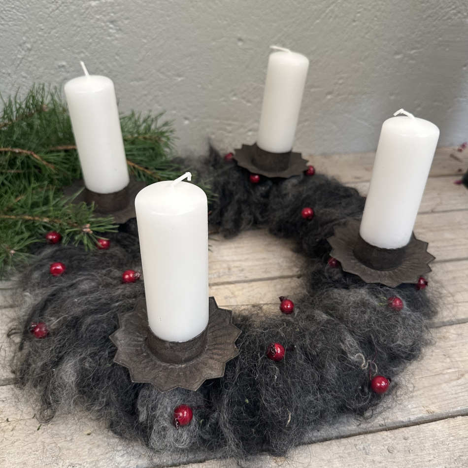 Ljushållare Värmeljus Blomformad 