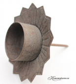 Ljushållare Värmeljus Blomformad Ljushållare Värmeljus Blomformad