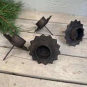 Ljushållare Värmeljus Blomformad Ljushållare Värmeljus Blomformad