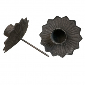 Ljushållare Kronljus Blomformad - Brun Ljushållare Kronljus Blomformad - Brun