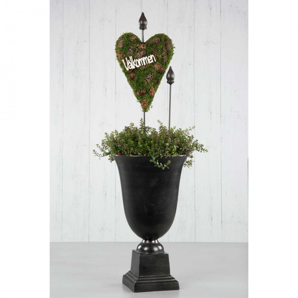 Blomstöd i metall, 70 cm