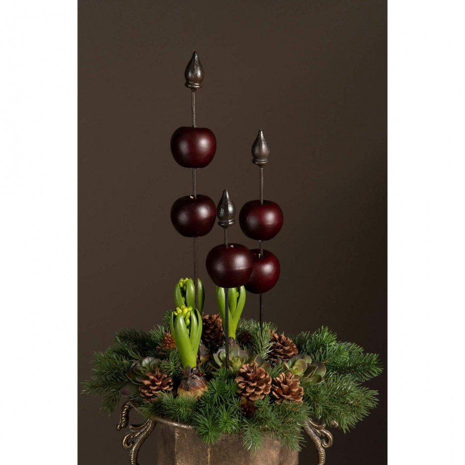 Blomstöd i metall, 70 cm