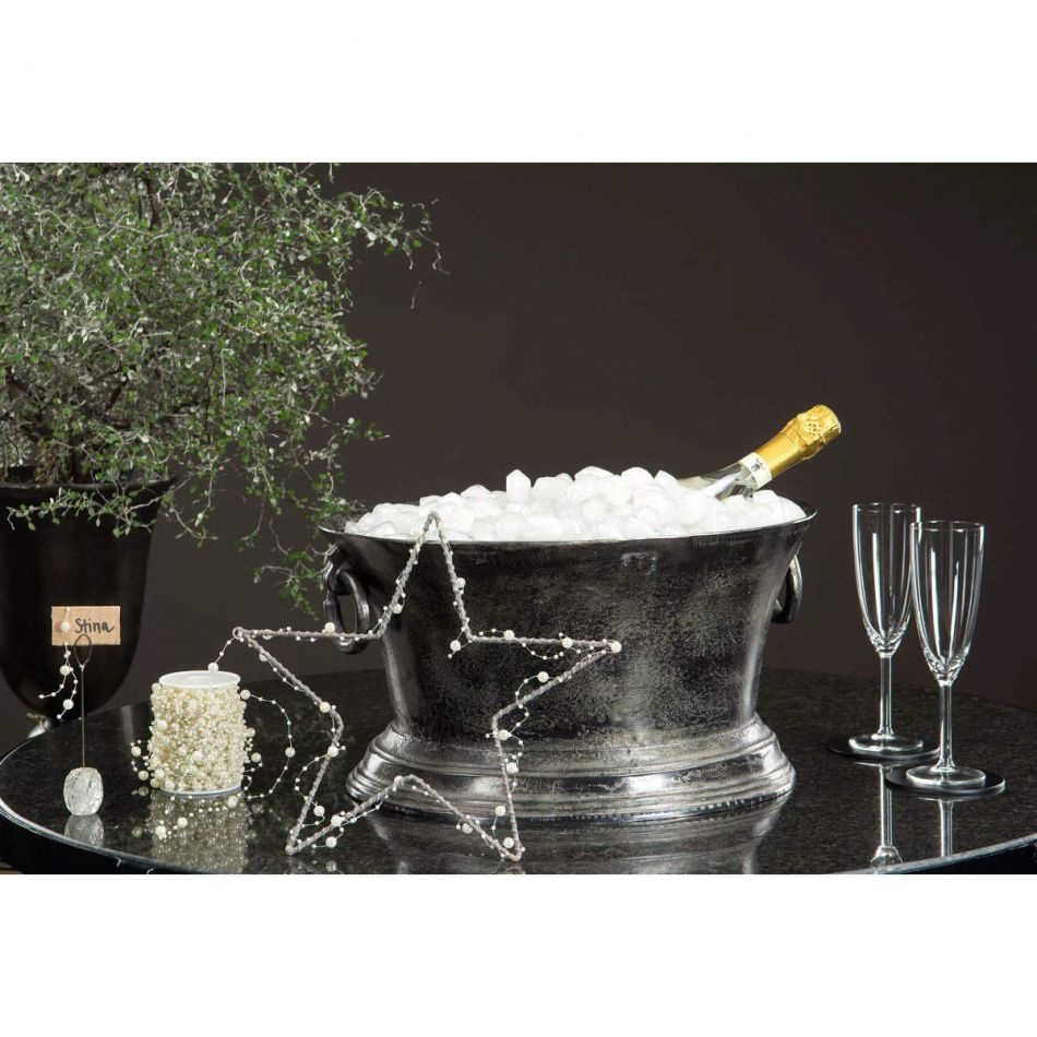 Stjärna i metall. 28 cm