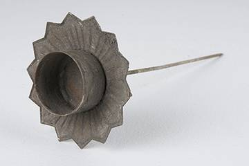 Ljushållare Värmeljus Blomformad lång pinne