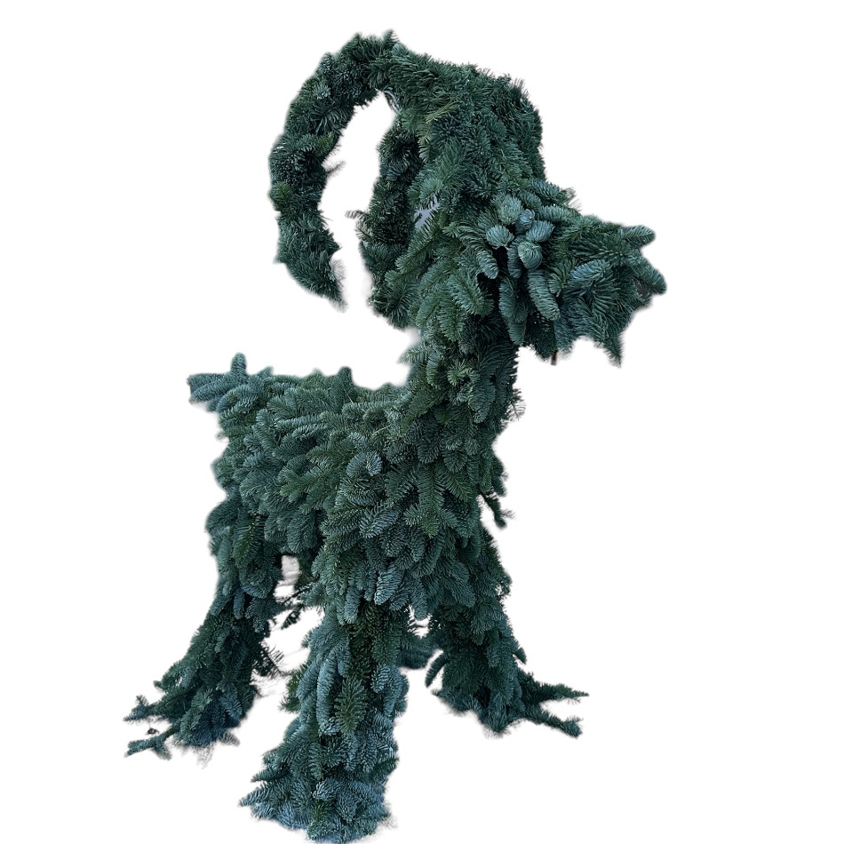 Julbock i Nobilis, ca 90 cm hög