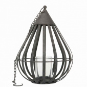 Lykta Droppe i metall 33 cm Lykta Droppe i metall 33 cm