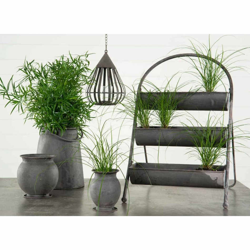 Lykta Droppe i metall 26 cm 