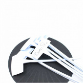 Skyltar, vita. ca 40 cm. ( 9 st ) Skyltar, vita. ca 40 cm. ( 9 st )