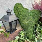 Mosshjärta, ca 36x25 cm Mosshjärta, ca 36x25 cm