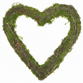 Mosshjärta med grenar 34 cm Mosshjärta med grenar 34 cm
