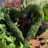 Mosshjärta med grenar 34 cm Mosshjärta med grenar 34 cm