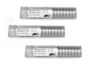 Corsagemagneter. 13 x 3 mm. 10st