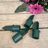 Ljushållare till kronljus av plast - Gröna 24 st Ljushållare till kronljus av plast - Gröna 24 st