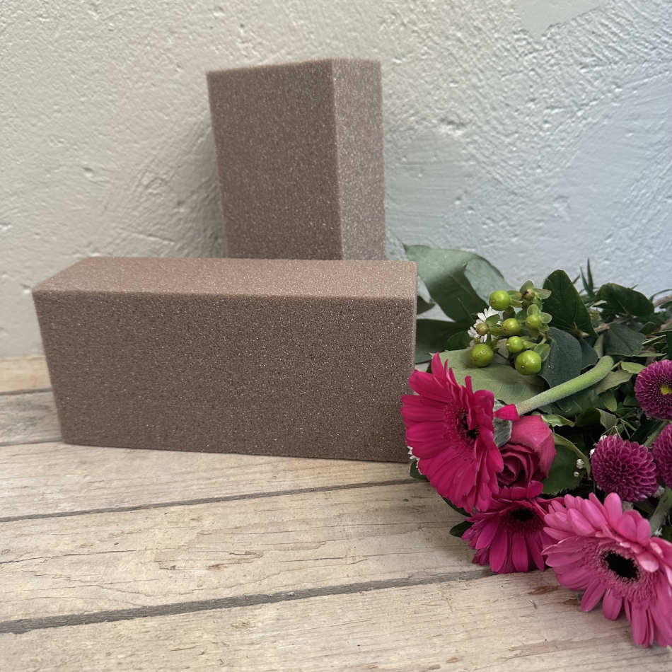 Oasis Biosec. För torkade blommor. 20 stycken