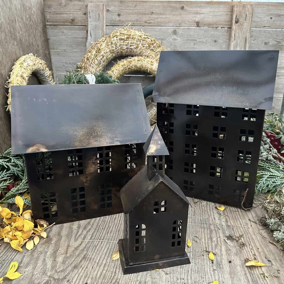 Ljuslykta Kyrka Antik Brun