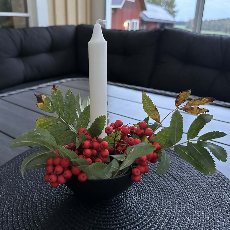 Ljushållare för kronljus / skål. ca 13 cm