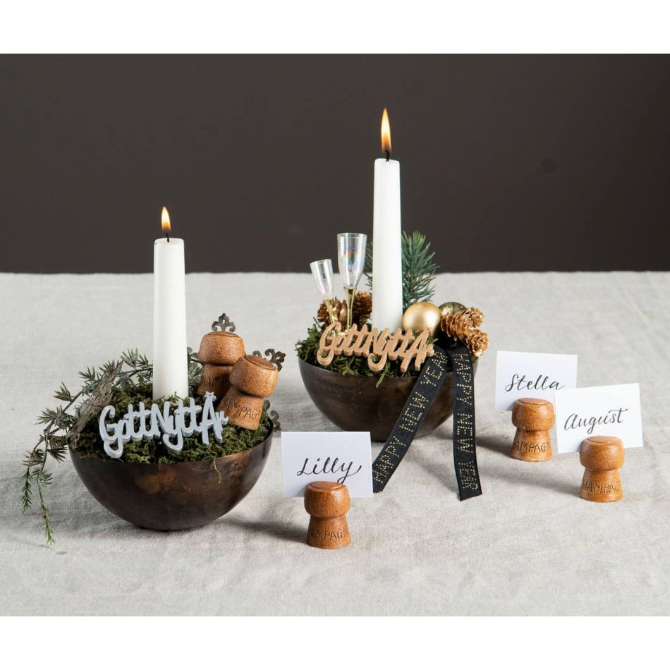 Ljushållare för kronljus / skål. ca 13 cm