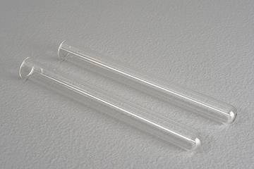 Provrör / glasvas med kant. 20x 2cm.