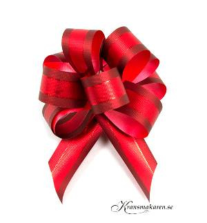 Dragrosett. Röd/Bordeaux 3 st