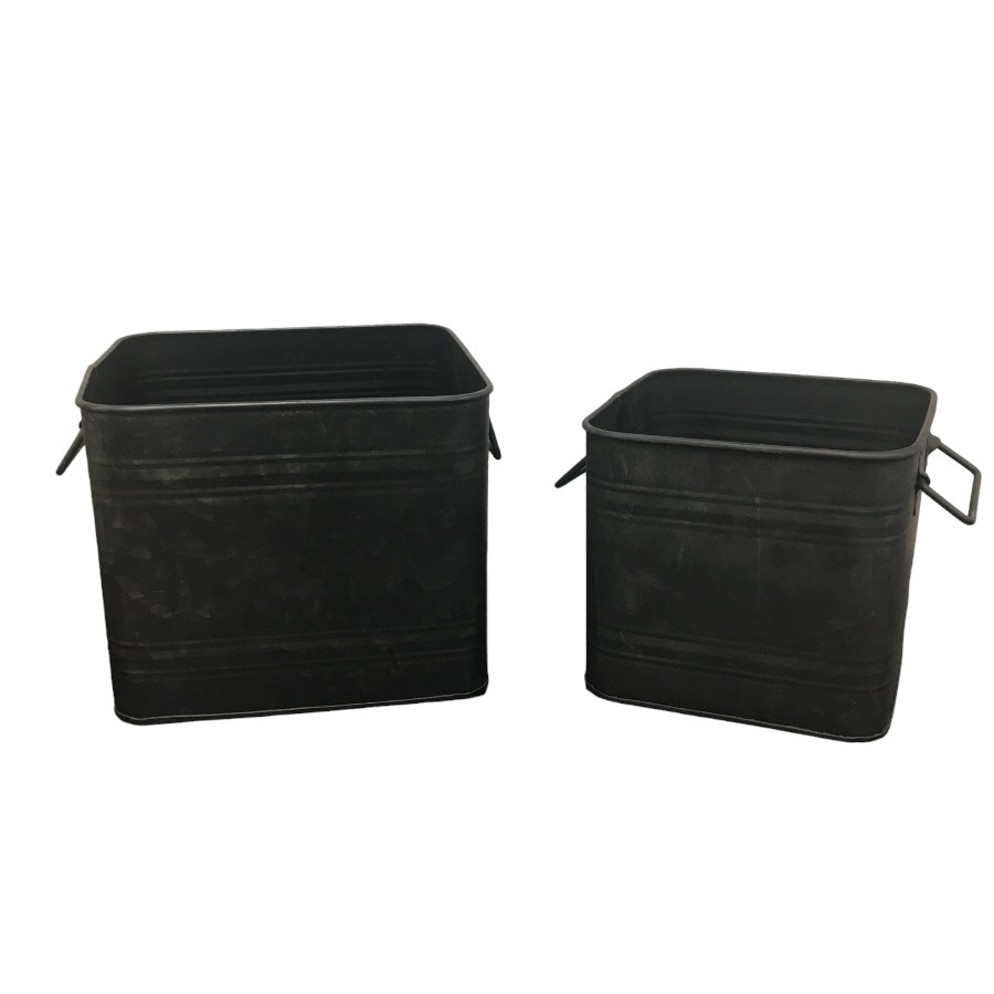 Blomkrukor med handtag