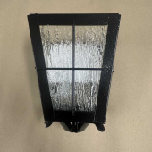 Gravlykta med kula, svart Gravlykta med kula, svart