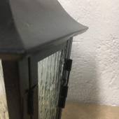 Stående Gravlykta Svart Stående Gravlykta Svart