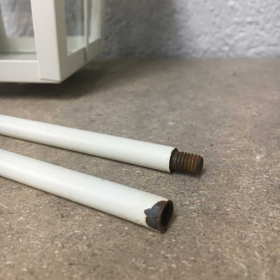 Gravlykta Cremefärgad 20 cm med klart glas