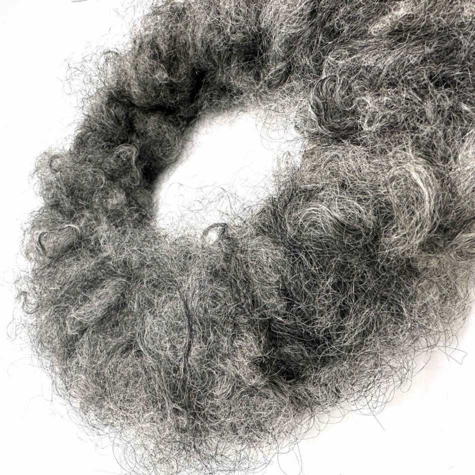 Ullkrans mörkgrå ca 26 cm