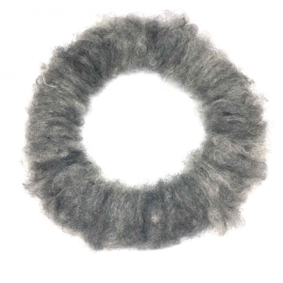 Ullkrans grå ca 45 cm