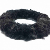 Ullkrans Svartgrå ca 38 cm Ullkrans Svartgrå ca 38 cm