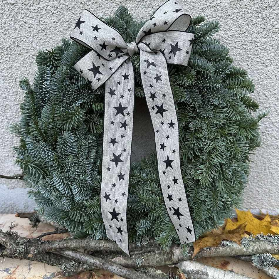 Julkrans, Black Star ca 35 cm