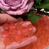 Vattenpärlor - röda Vattenpärlor - röda