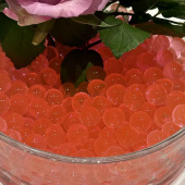 Vattenpärlor - röda Vattenpärlor - röda