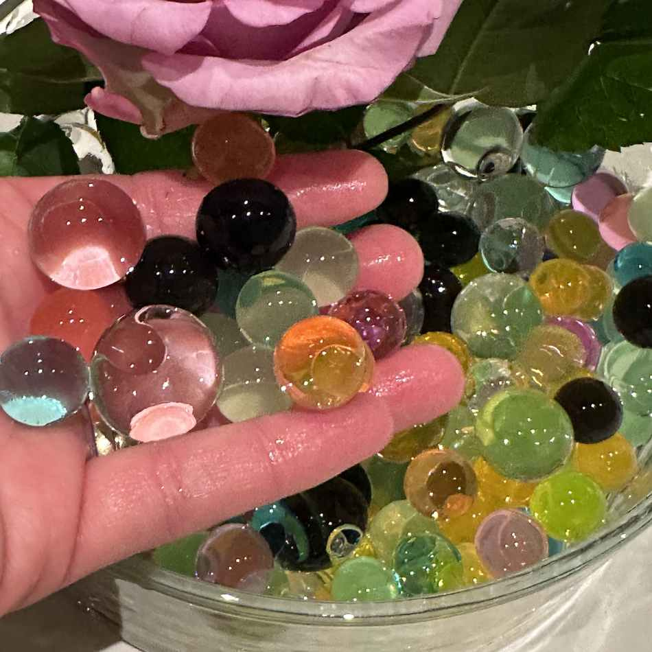 Vattenpärlor - Blandade färger