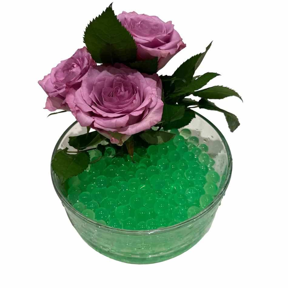 Vattenpärlor - Gröna